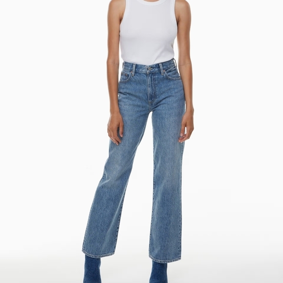Denim Forum Denim - Denim Forum High Rise Light Blue Jeans